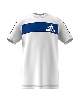 ADIDAS Kinder T Shirt Sport ID weiß | 116 ADIDAS Kinder T Shirt Sport ID grau | 110